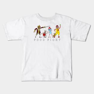 Food Fight Kids T-Shirt